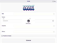 Tablet Screenshot of ca-ocean.cz